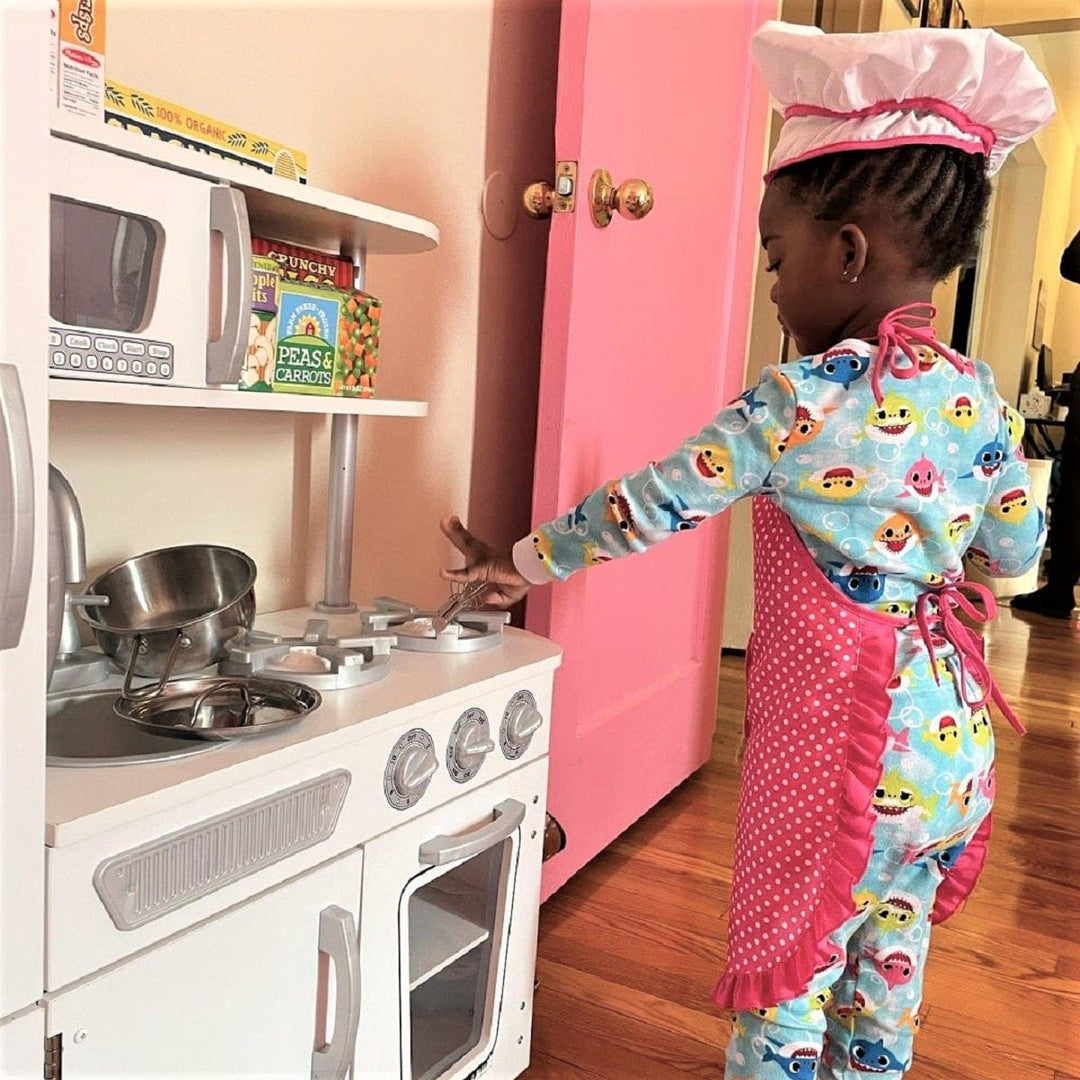 SwingsetPlus Vintage Play Kitchen - White