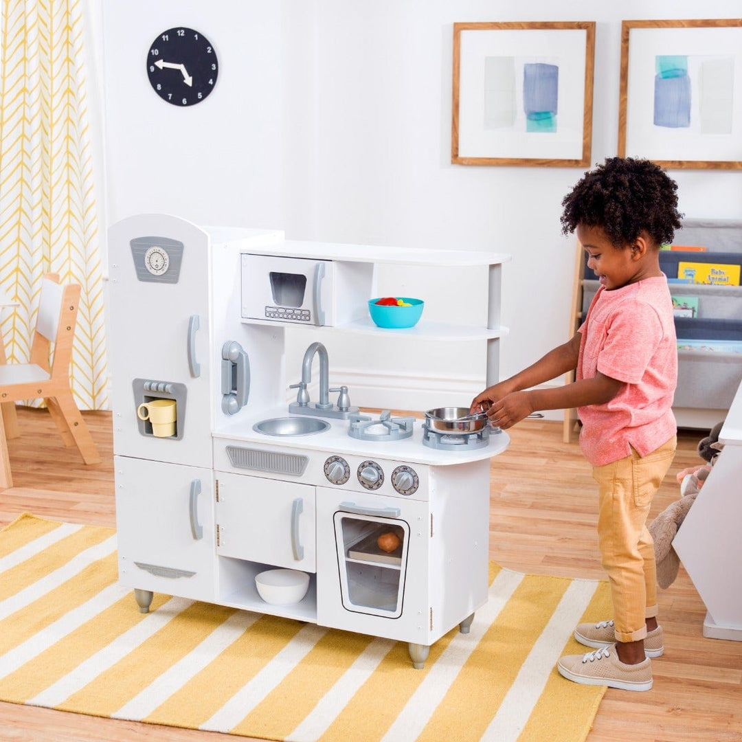 SwingsetPlus Vintage Play Kitchen - White