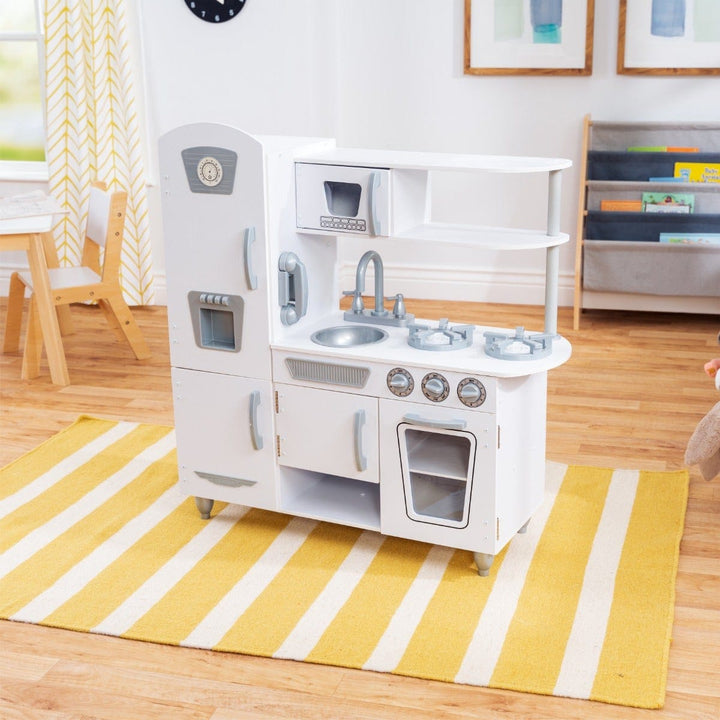 SwingsetPlus Vintage Play Kitchen - White