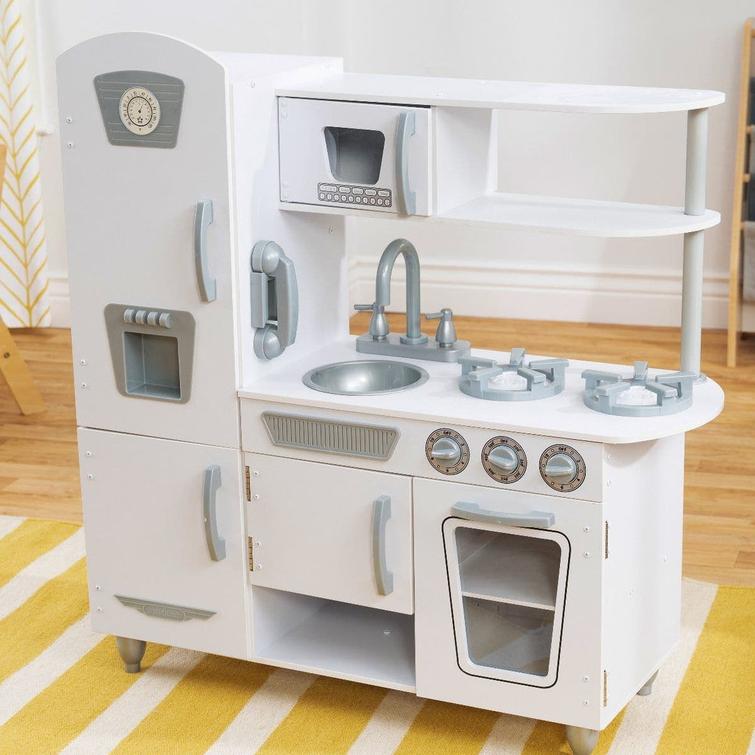 SwingsetPlus Vintage Play Kitchen - White