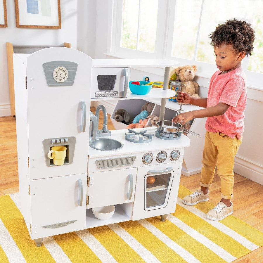 SwingsetPlus Vintage Play Kitchen - White