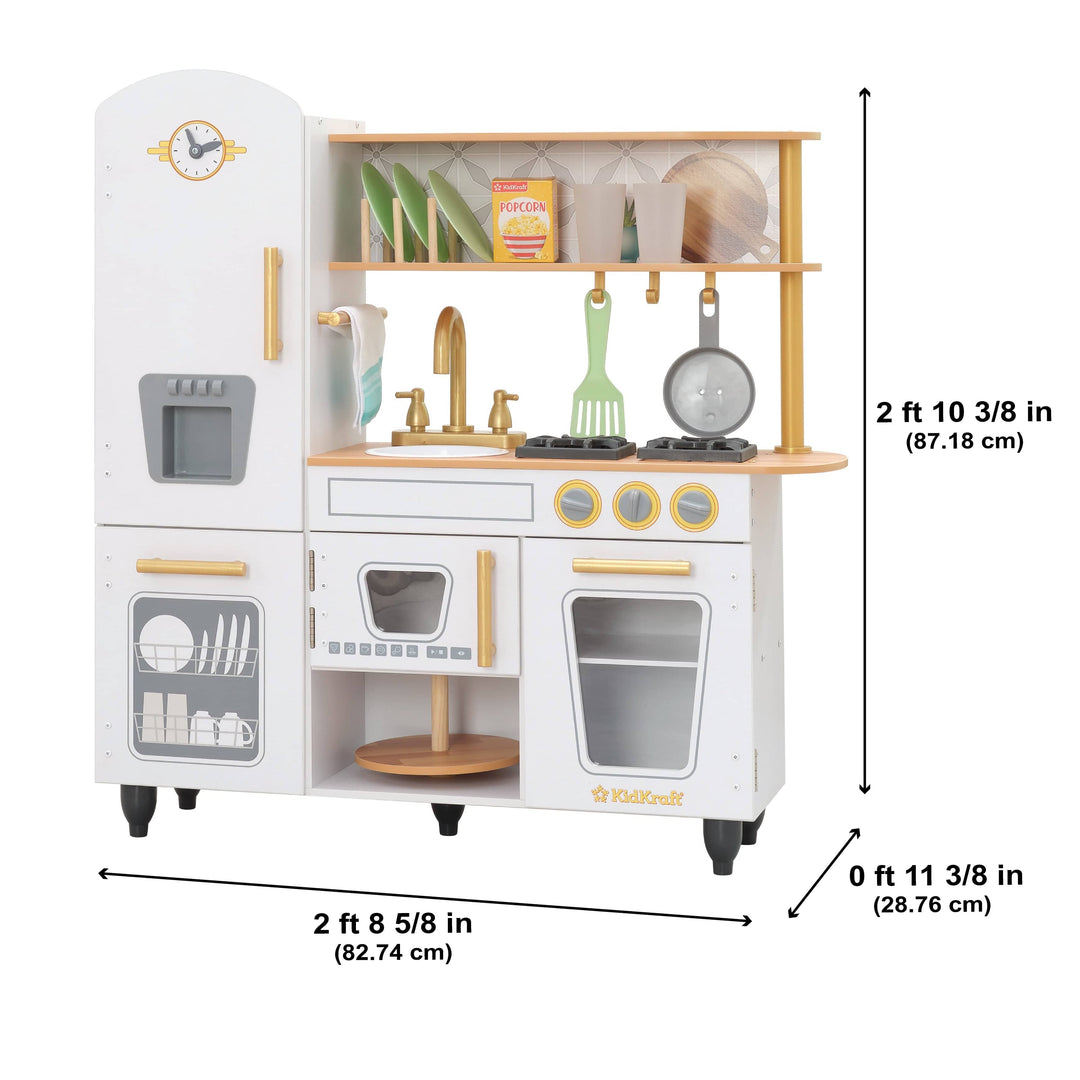 SwingsetPlus Vintage Play Kitchen - White