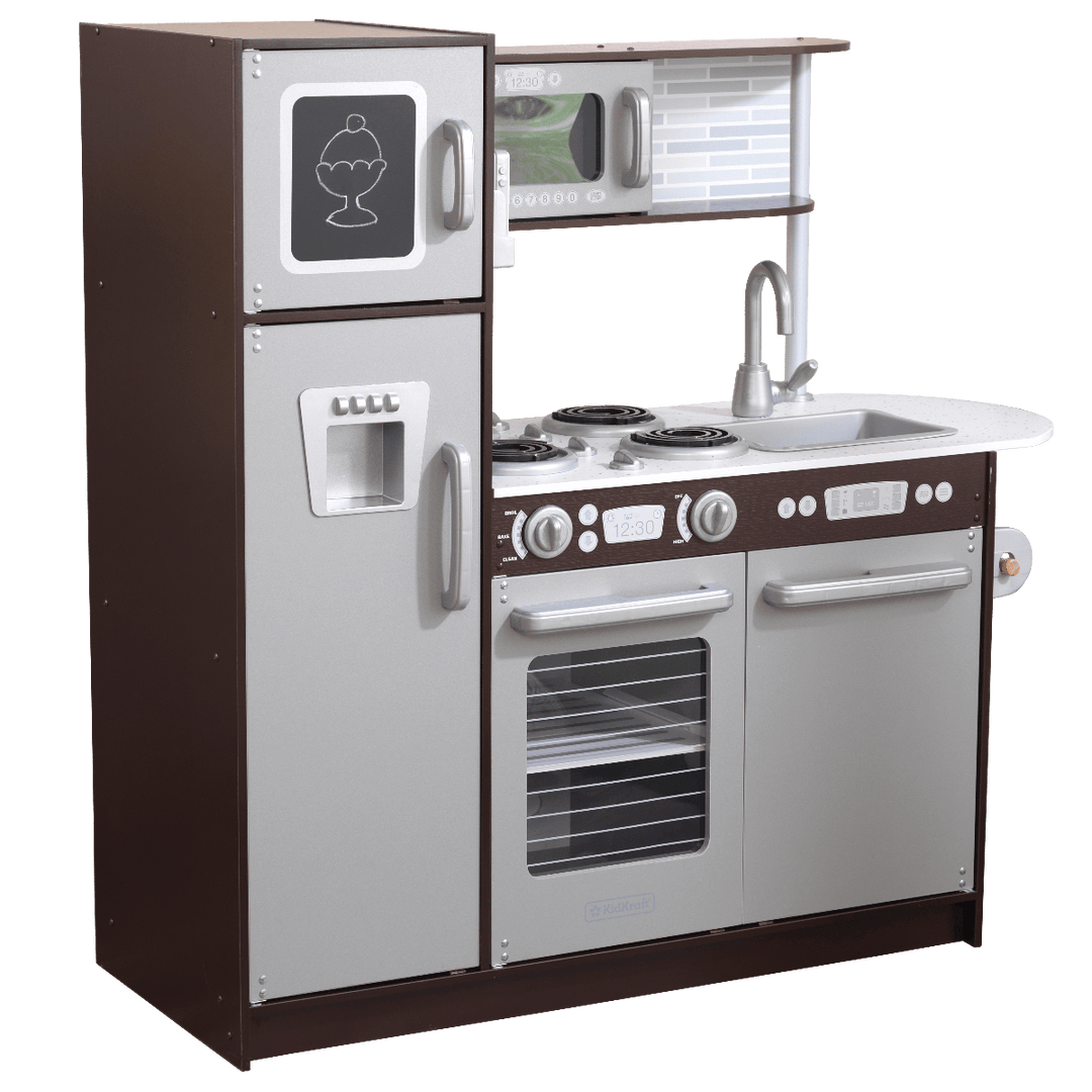 SwingsetPlus Uptown Espresso Play Kitchen