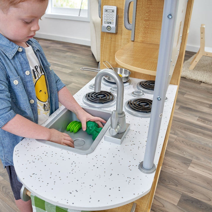 SwingsetPlus Uptown Natural Play Kitchen