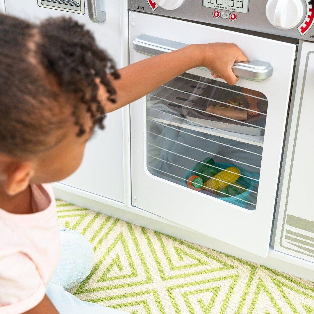 SwingsetPlus Uptown White Play Kitchen