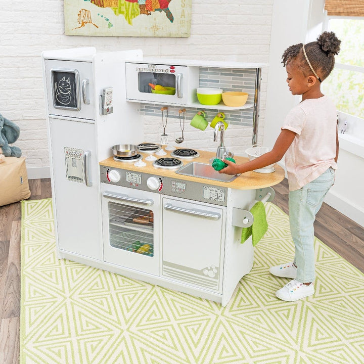 SwingsetPlus Uptown White Play Kitchen