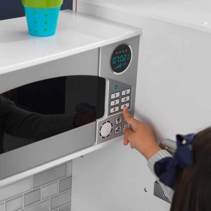 SwingsetPlus Large Play Kitchen with Lights & Sounds - White