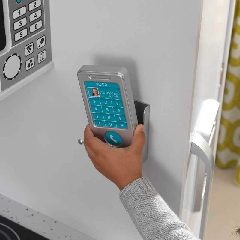 SwingsetPlus Large Play Kitchen with Lights & Sounds - White