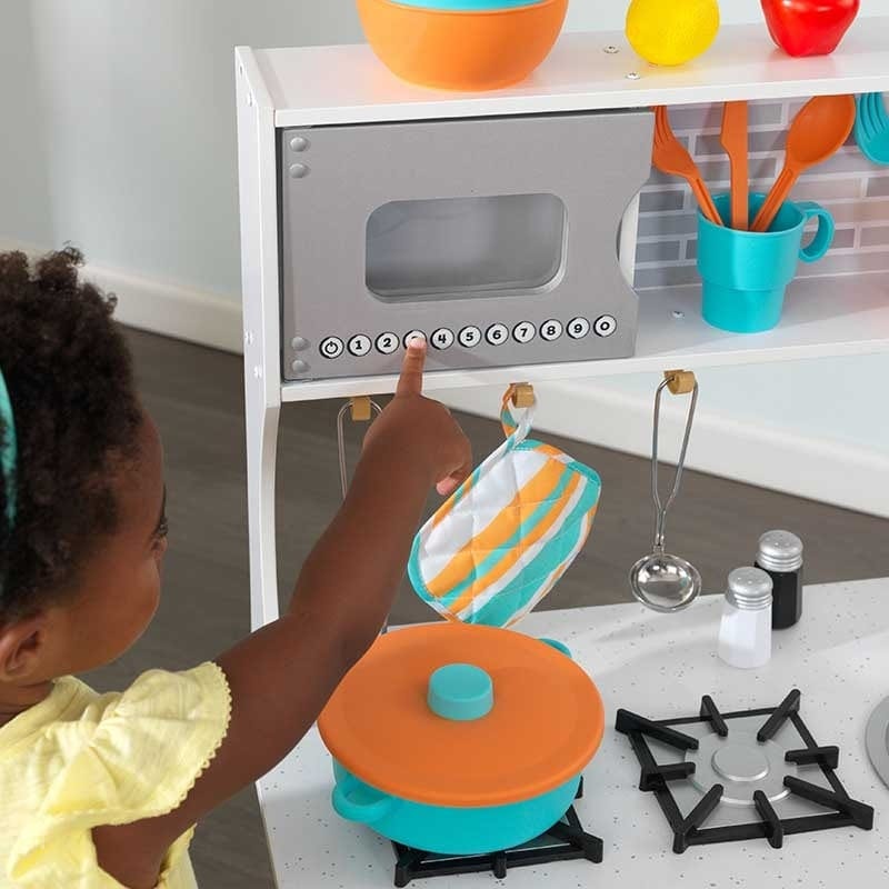 SwingsetPlus All Time Play Kitchen with Accessories