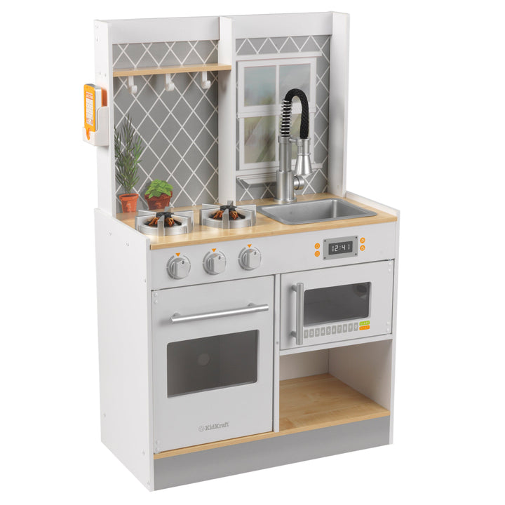 SwingsetPlus Let's Cook Wooden Play Kitchen