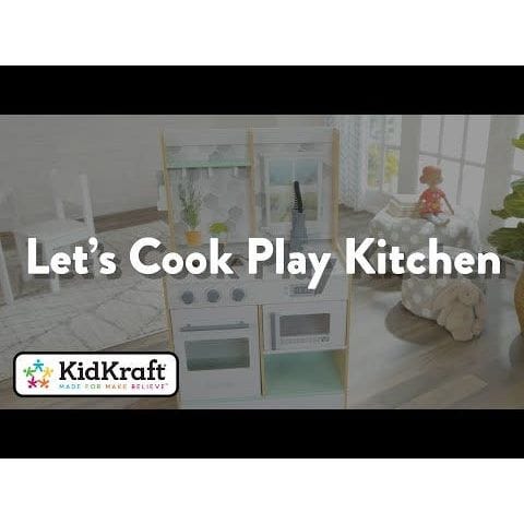 SwingsetPlus Let's Cook Play Kitchen - Natural