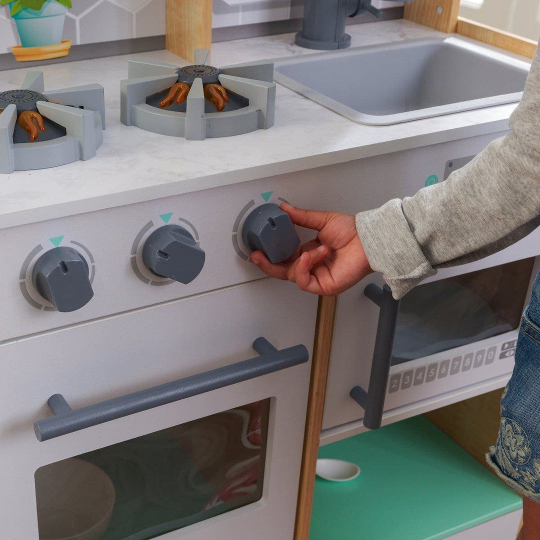 SwingsetPlus Let's Cook Play Kitchen - Natural