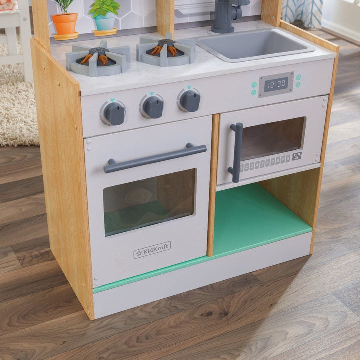 SwingsetPlus Let's Cook Play Kitchen - Natural