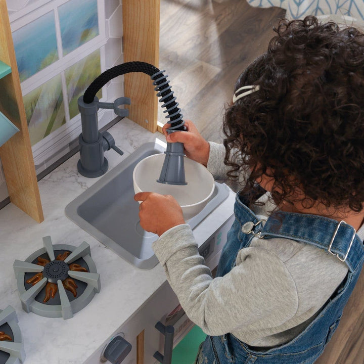 SwingsetPlus Let's Cook Play Kitchen - Natural