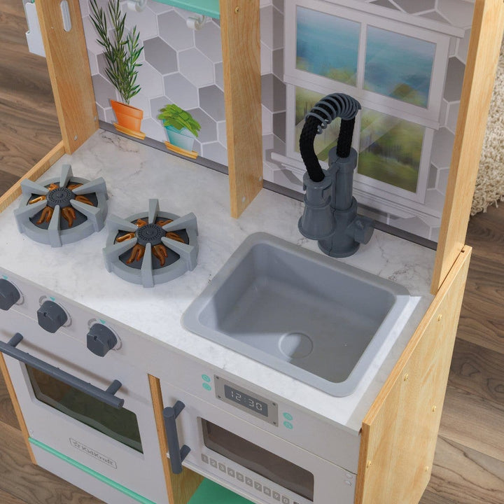 SwingsetPlus Let's Cook Play Kitchen - Natural