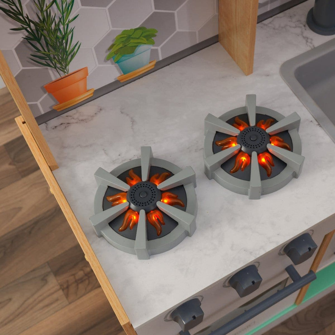 SwingsetPlus Let's Cook Play Kitchen - Natural