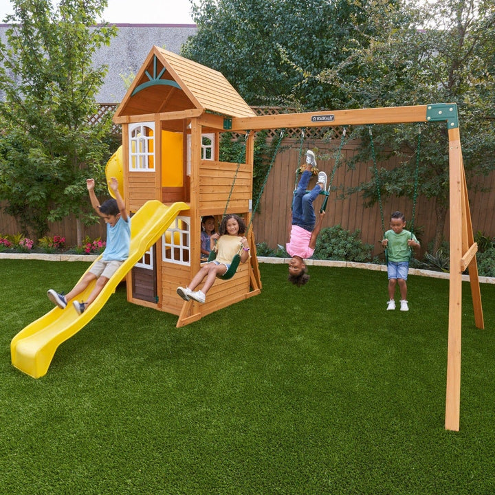 SwingsetPlus Castlewood Swing Set