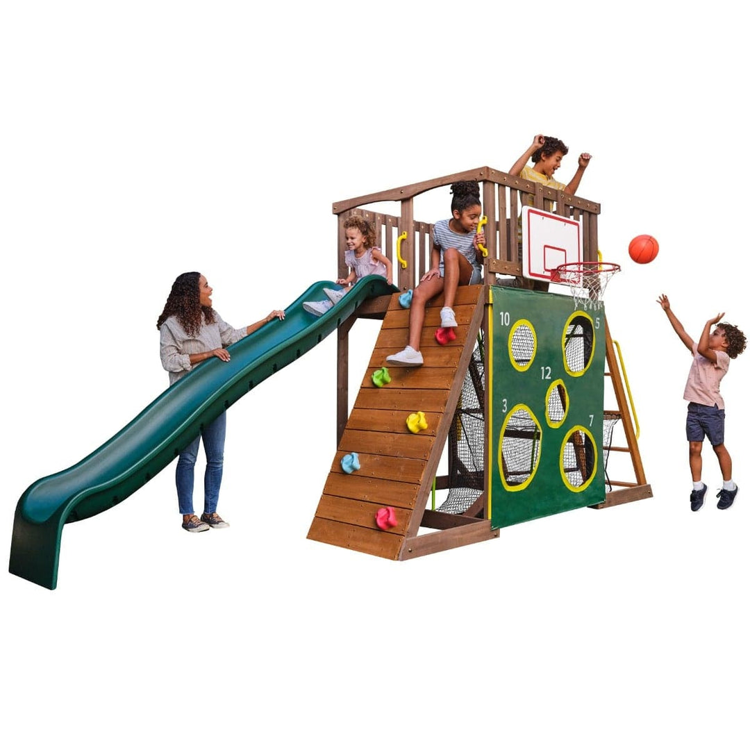 SwingsetPlus All-in-One Sports Adventure Playset