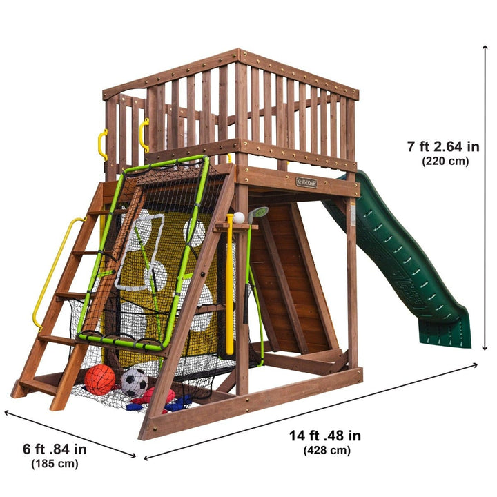 SwingsetPlus All-in-One Sports Adventure Playset