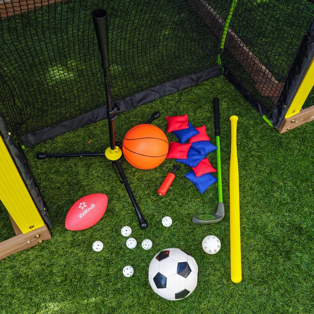 SwingsetPlus All-in-One Sports Adventure Playset