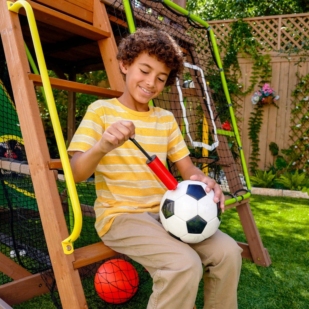 SwingsetPlus All-in-One Sports Adventure Playset
