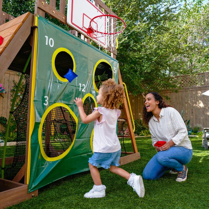 SwingsetPlus All-in-One Sports Adventure Playset