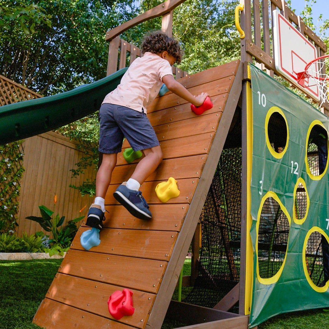 SwingsetPlus All-in-One Sports Adventure Playset