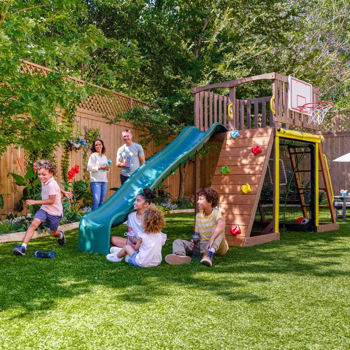 SwingsetPlus All-in-One Sports Adventure Playset