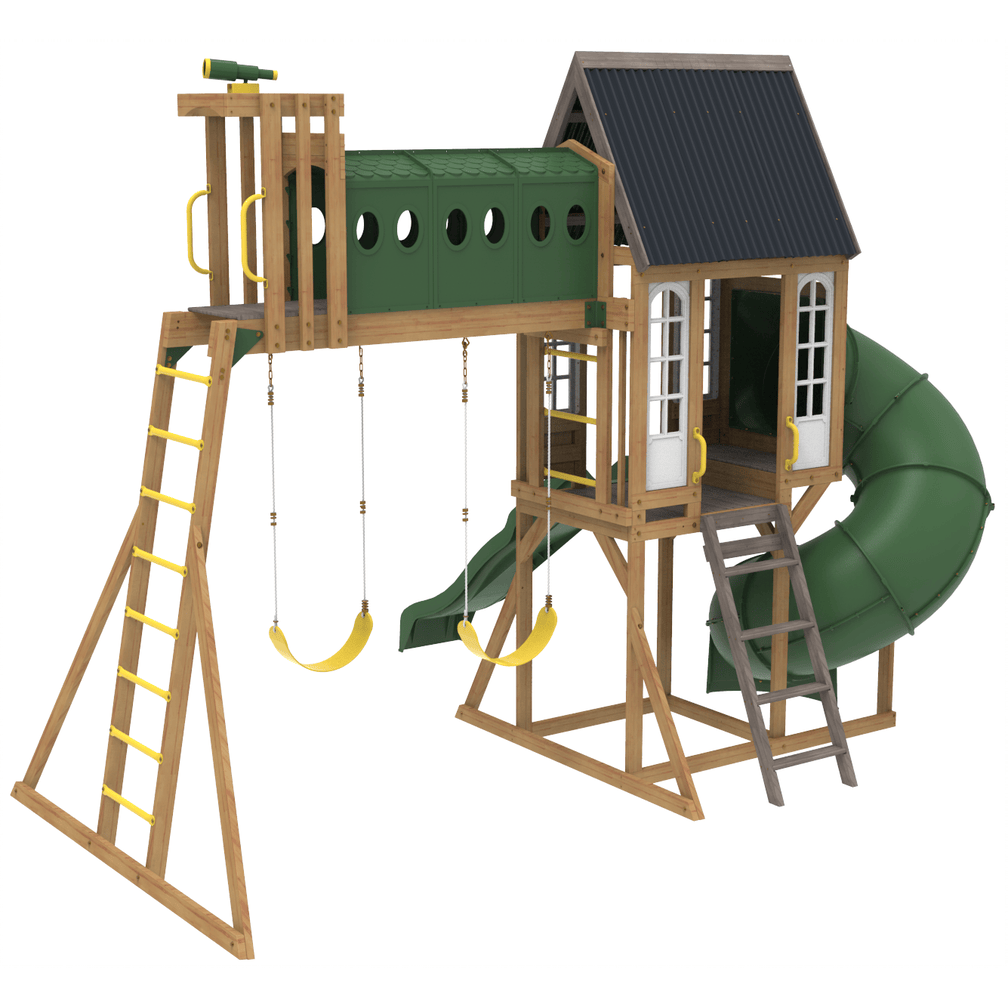 SwingsetPlus Skyway Resort Swing Set - Installation Available