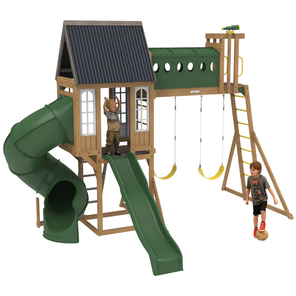 SwingsetPlus Skyway Resort Swing Set - Installation Available
