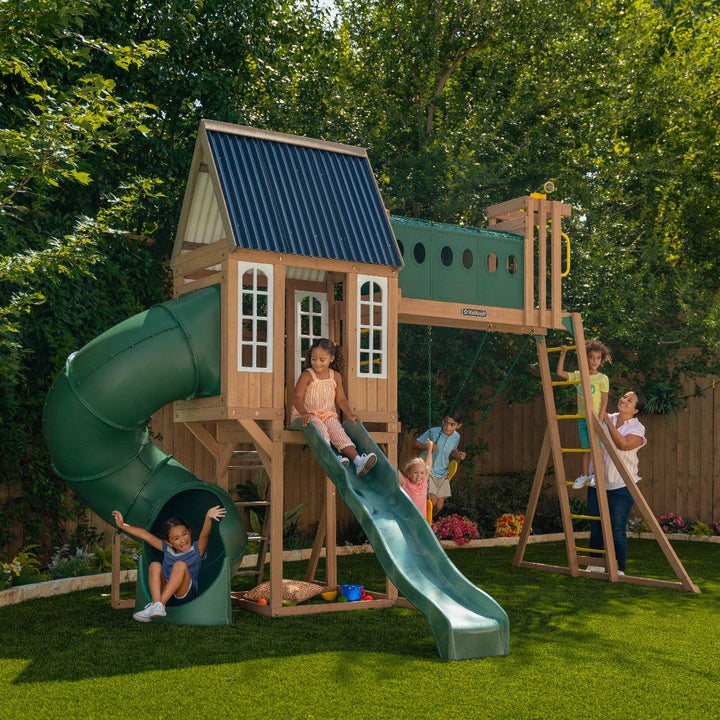 SwingsetPlus Skyway Resort Swing Set - Installation Available