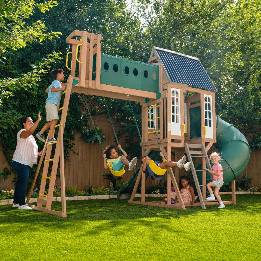 SwingsetPlus Skyway Resort Swing Set - Installation Available