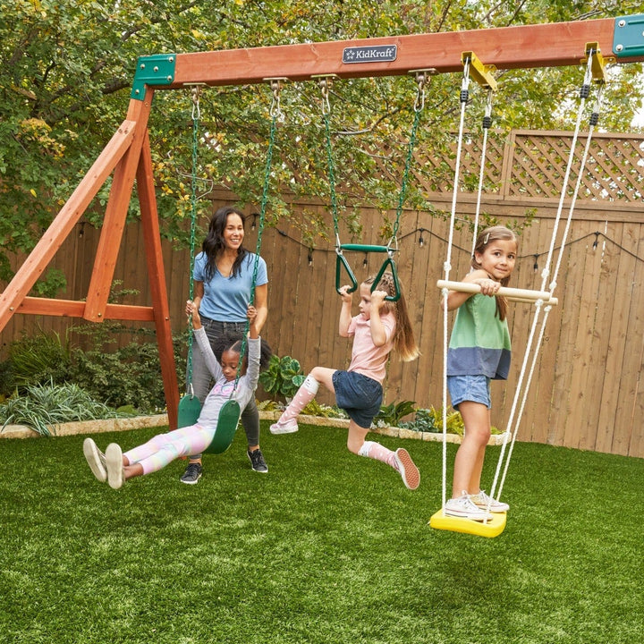 SwingsetPlus Outdoor Odyssey Swing Set