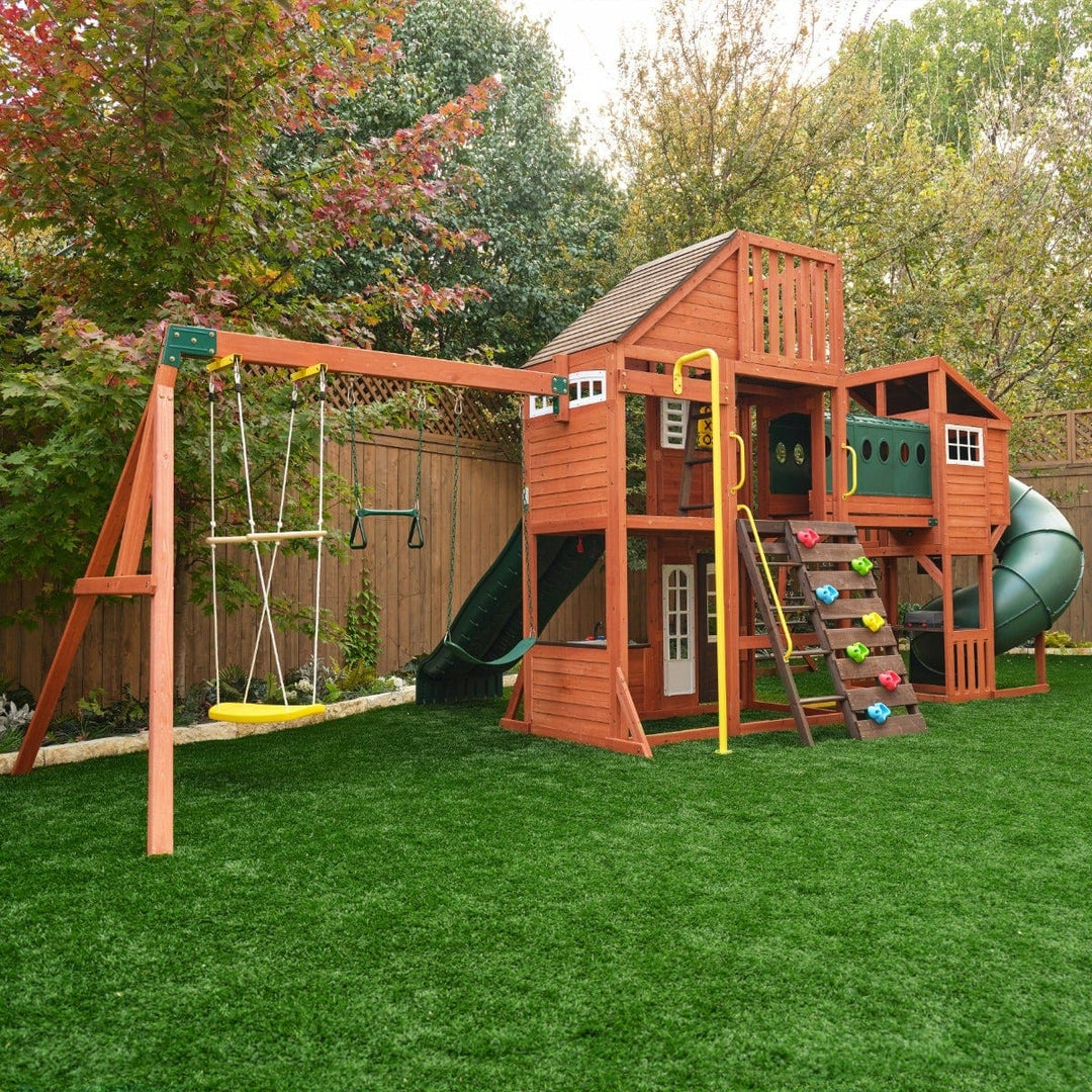 SwingsetPlus Outdoor Odyssey Swing Set
