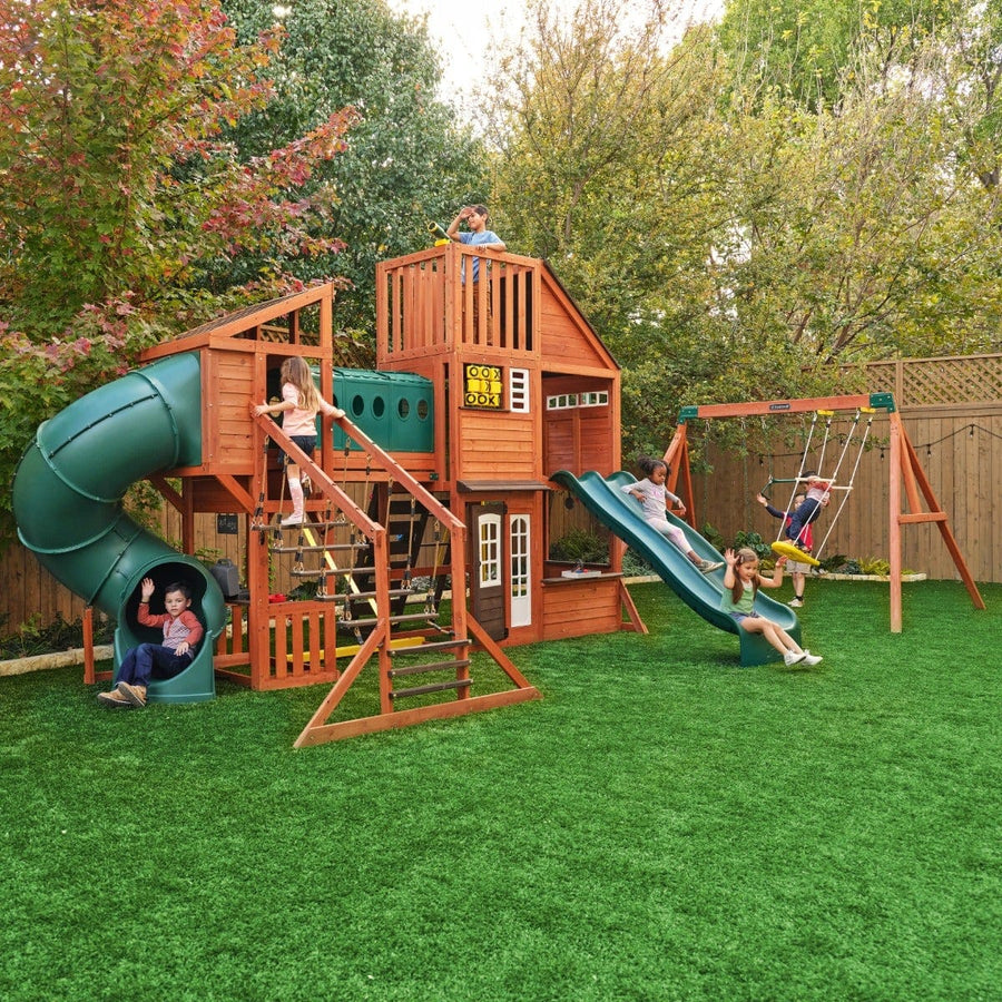 SwingsetPlus Outdoor Odyssey Swing Set