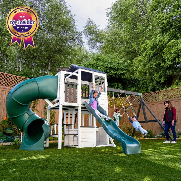 SwingsetPlus Wrangler Way Swing Set - Installation Available