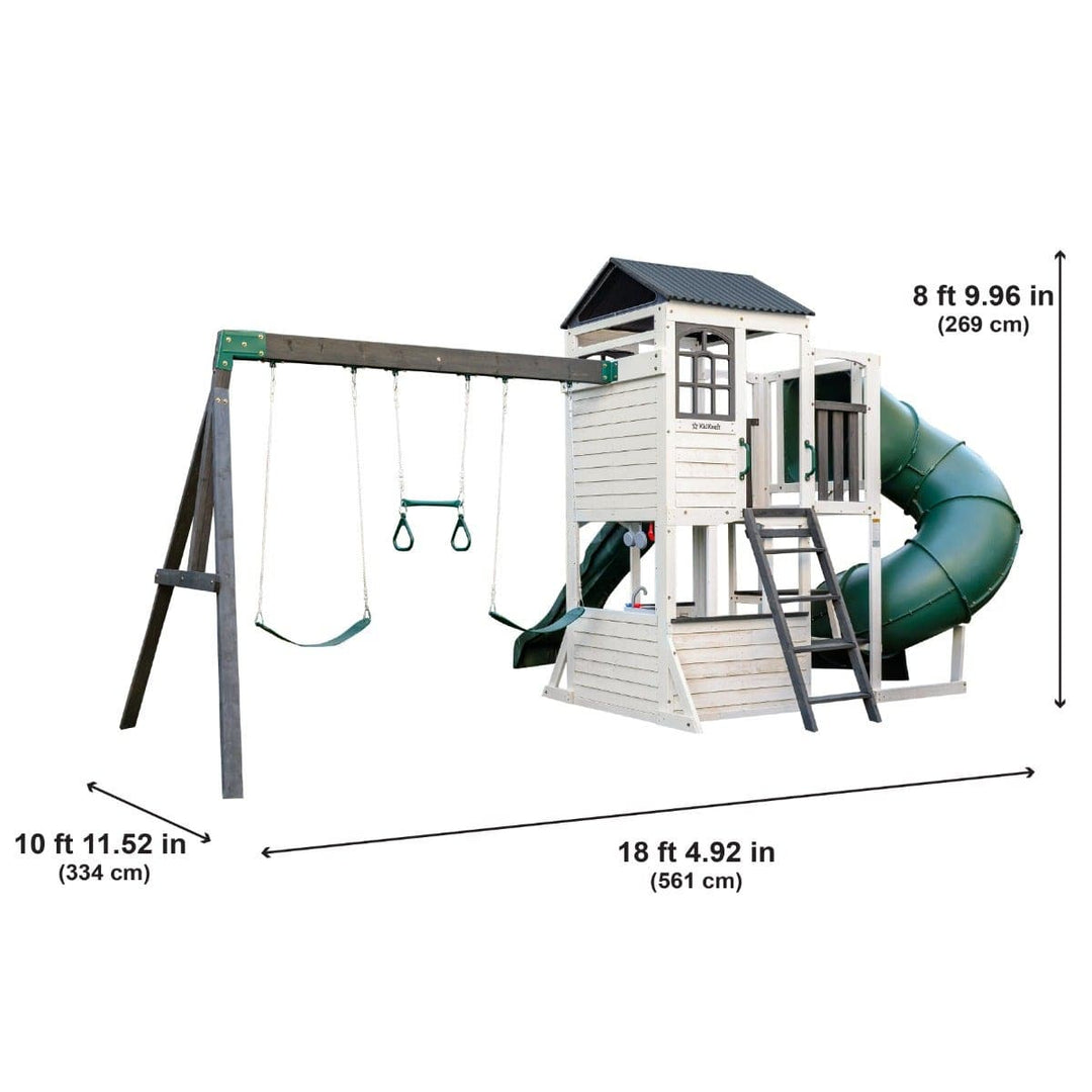 SwingsetPlus Wrangler Way Swing Set - Installation Available