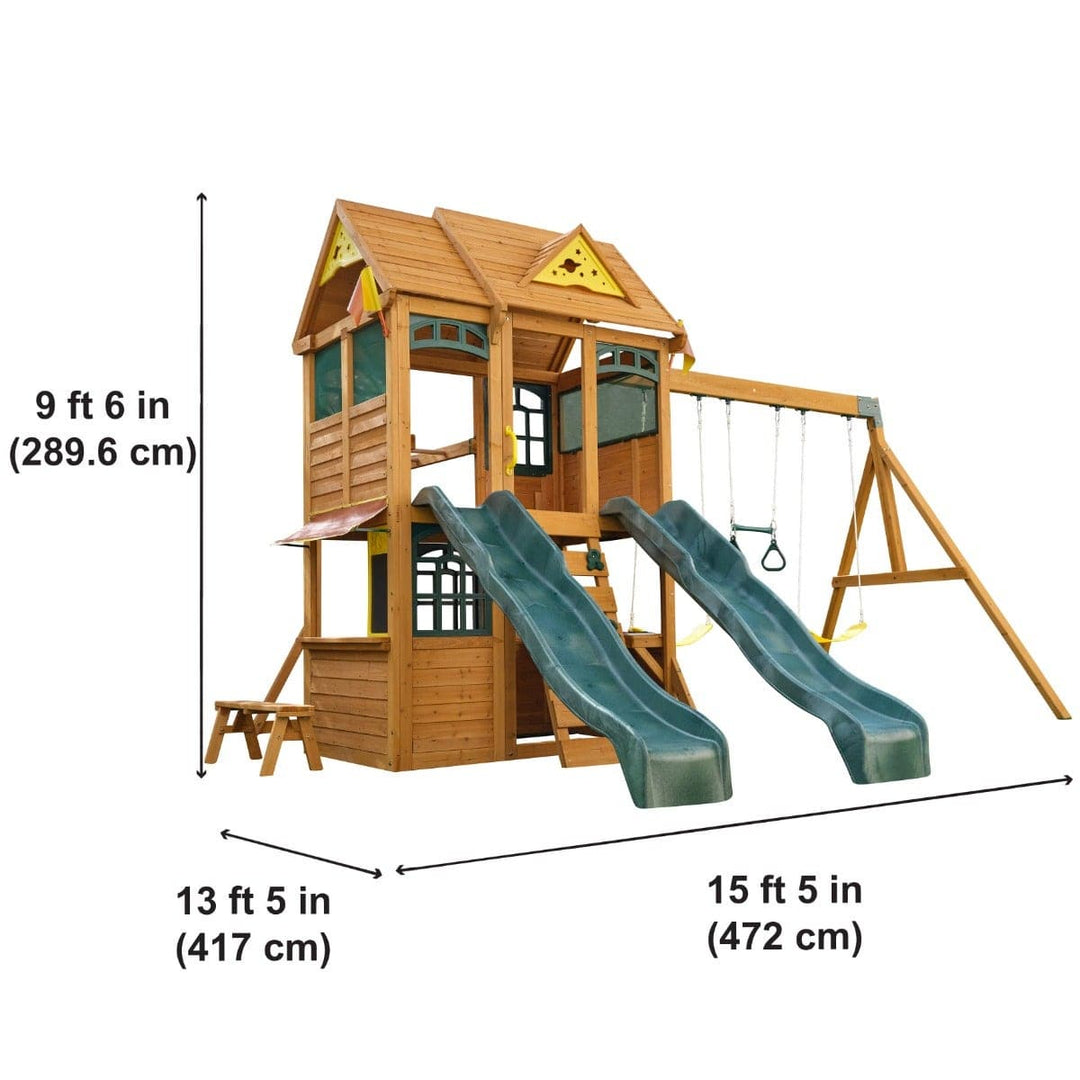 SwingsetPlus Overland Heights Swing Set