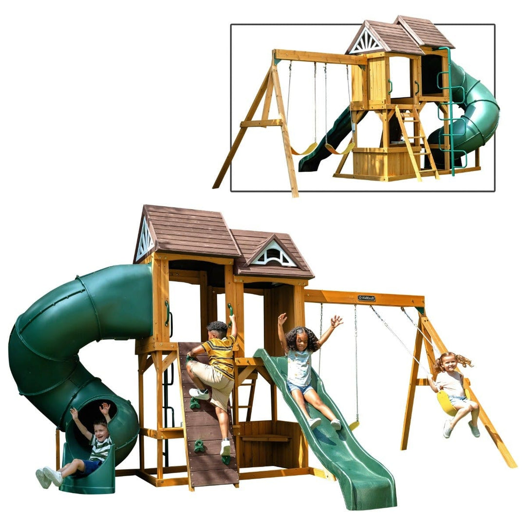 SwingsetPlus Laurel Retreat Swing Set - Installation Available