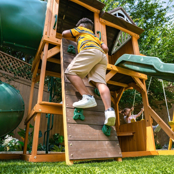 SwingsetPlus Laurel Retreat Swing Set - Installation Available