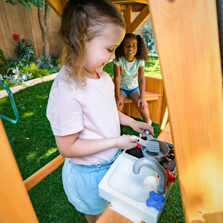 SwingsetPlus Laurel Retreat Swing Set - Installation Available