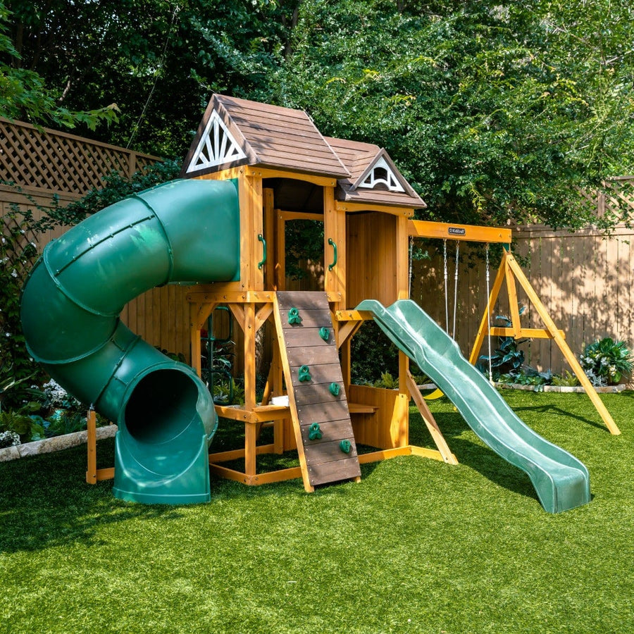 SwingsetPlus Laurel Retreat Swing Set - Installation Available