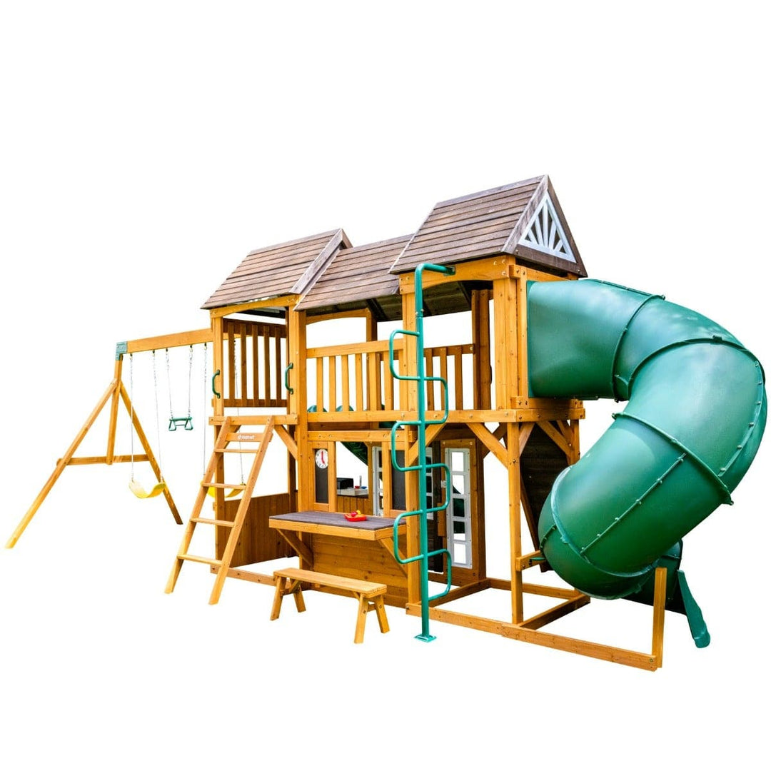 SwingsetPlus Adventure Bend Swing Set - Installation Available