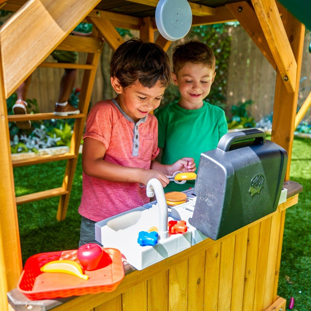 SwingsetPlus Adventure Bend Swing Set - Installation Available