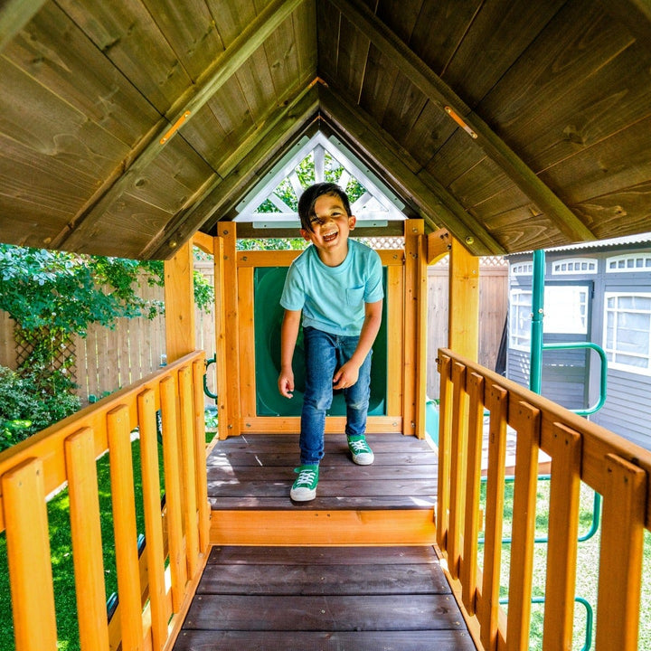 SwingsetPlus Adventure Bend Swing Set - Installation Available