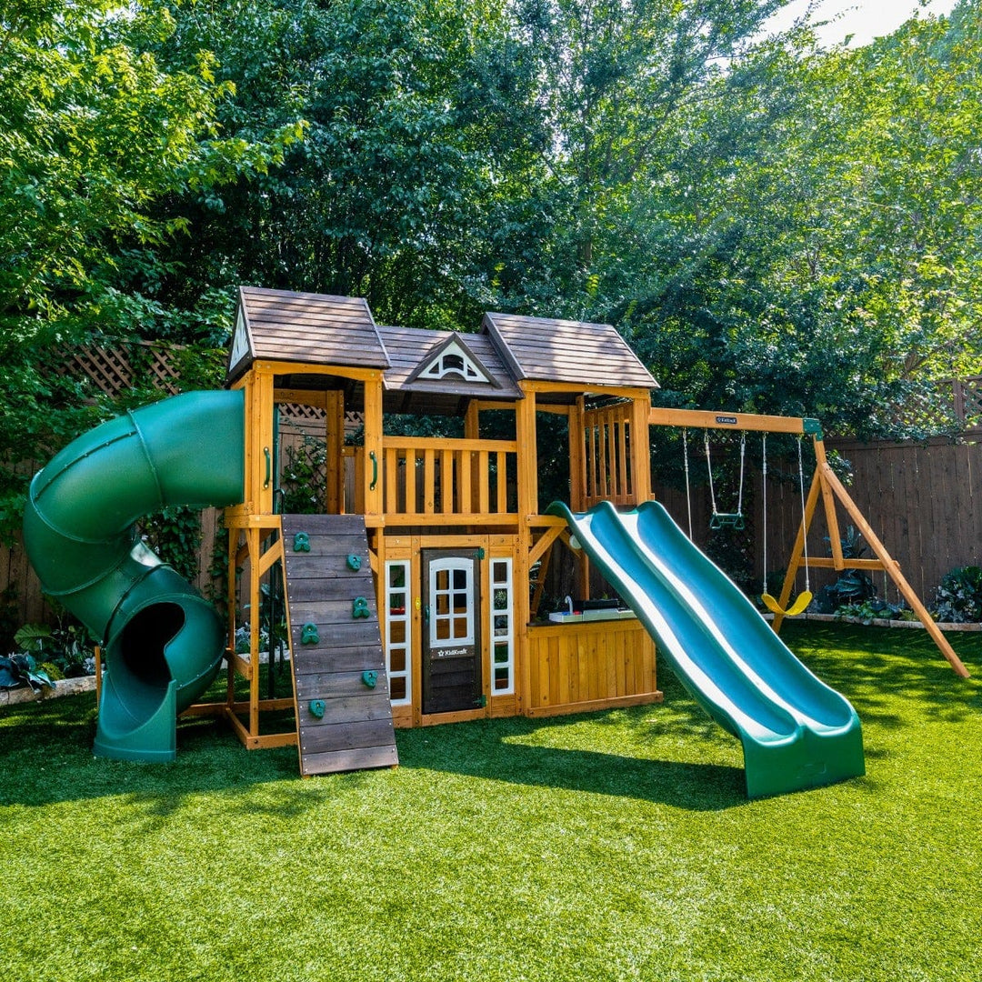 SwingsetPlus Adventure Bend Swing Set - Installation Available