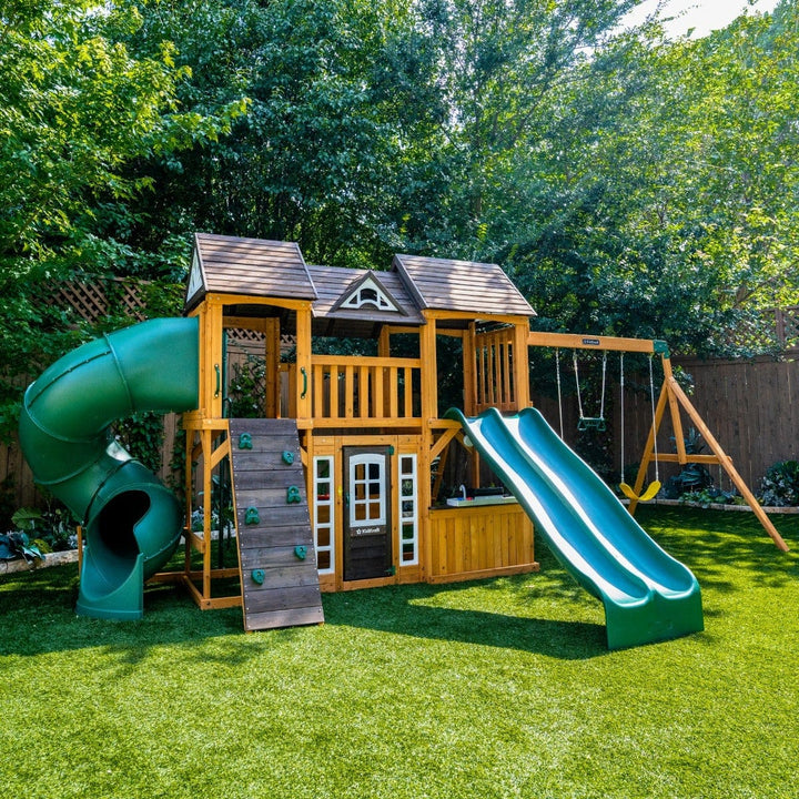 SwingsetPlus Adventure Bend Swing Set - Installation Available