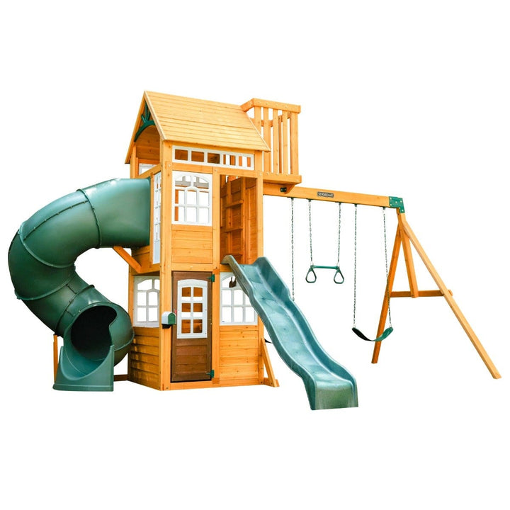 SwingsetPlus Ridgemoor Perch Swing Set - Installation Available