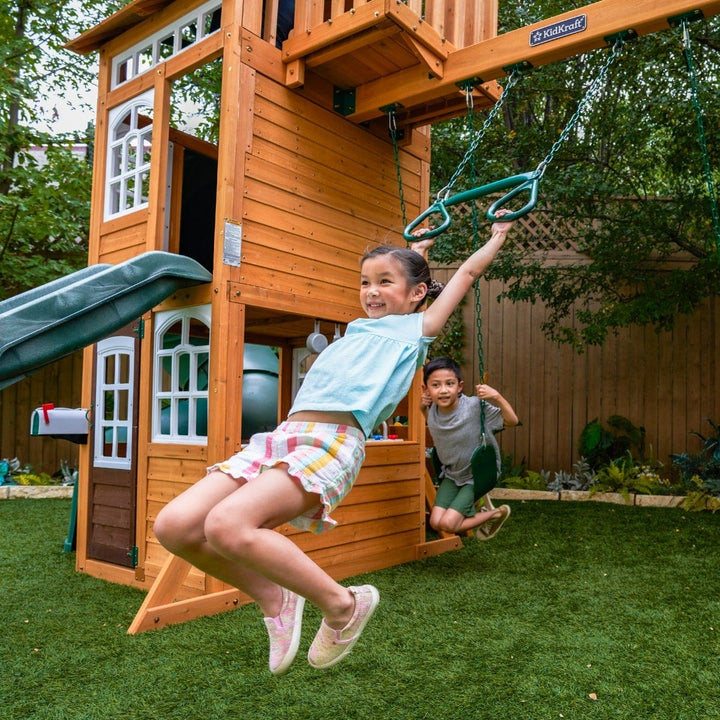SwingsetPlus Ridgemoor Perch Swing Set - Installation Available
