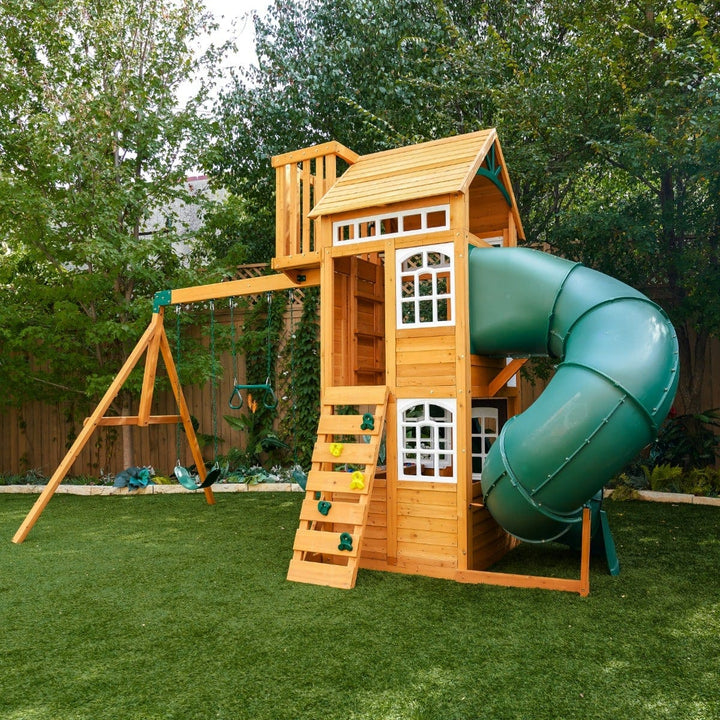 SwingsetPlus Ridgemoor Perch Swing Set - Installation Available